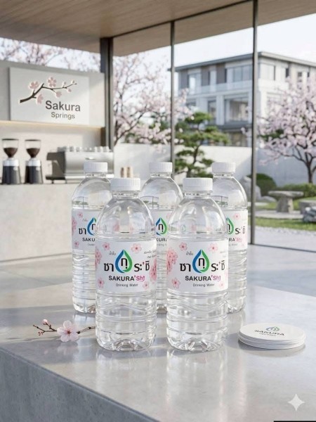 รับทำแบรนด์น้ำดื่มลำดวน