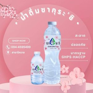 รับทำแบรนด์น้ำดื่มศีขรภูมิ